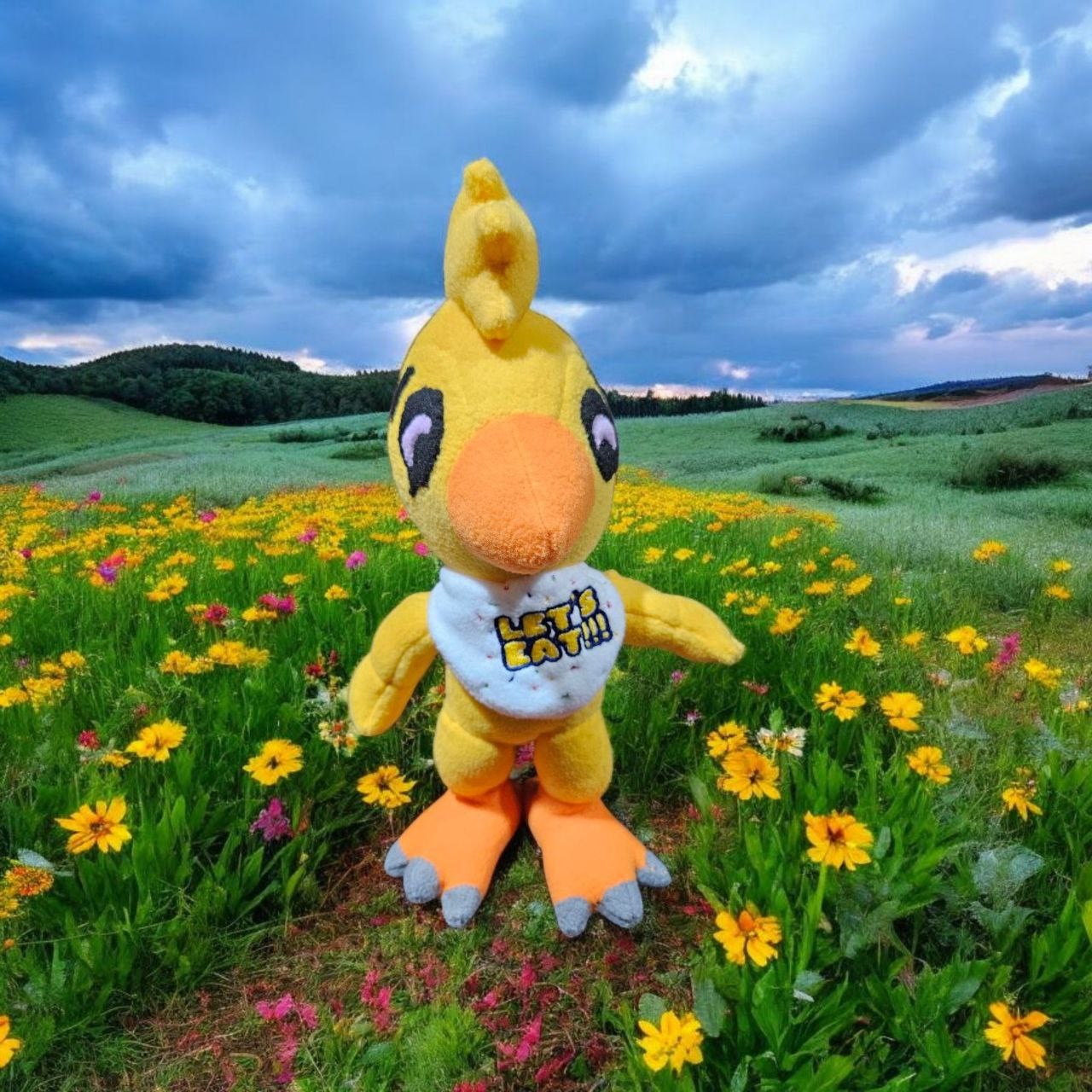 Yellow Party Bird Cuddly Cafe yellow-party-bird-cuddly-cafe